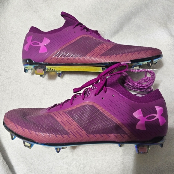 Under Armour UA Shadow Pro elite FG Soccer Cleats Mystic Magenta size 13 main image 6